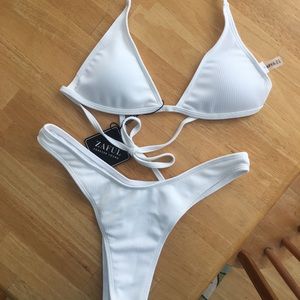 White new small bikini!